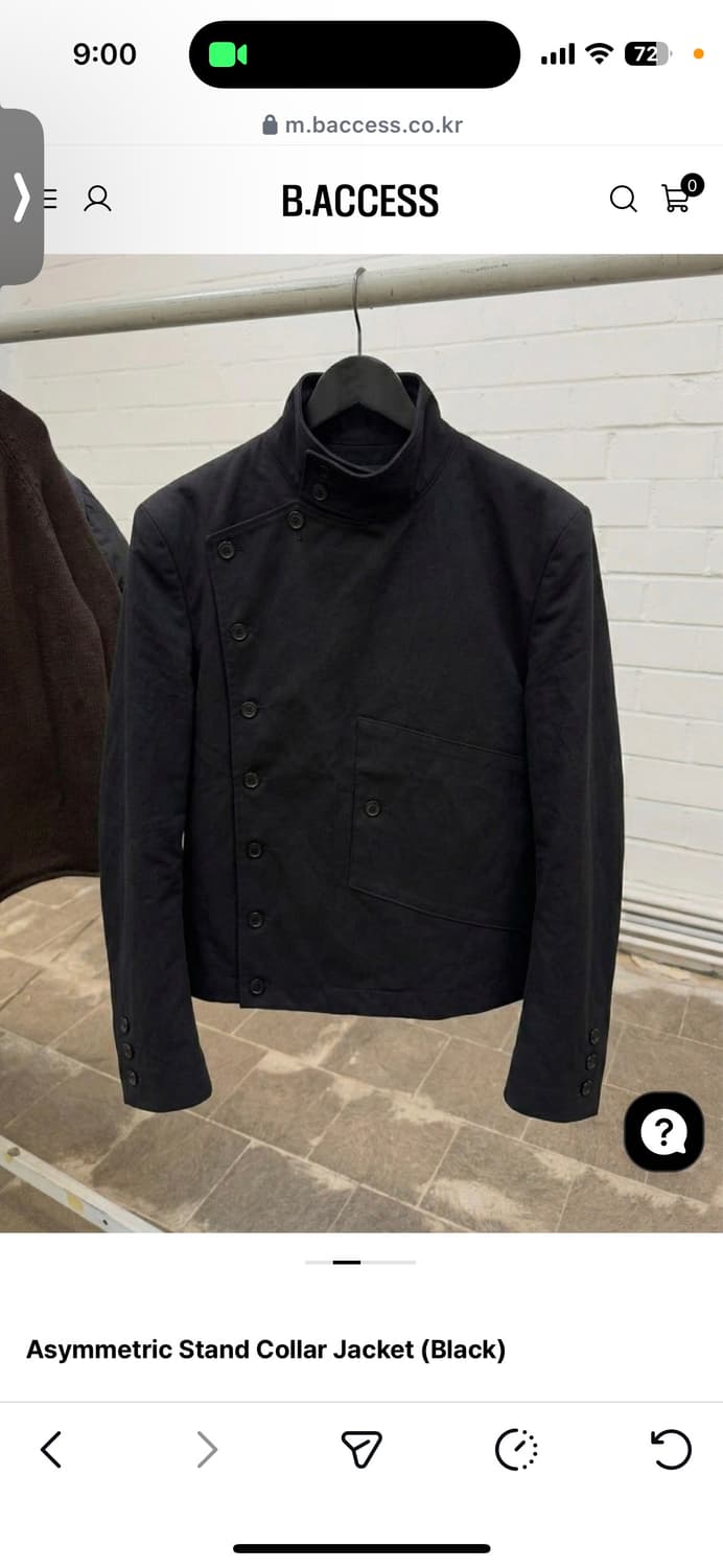 스탠드 카라 자켓 상품이미지1