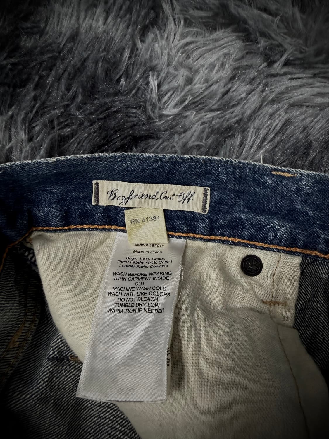 Ralph Lauren 아메리칸 플래그 워싱 그런지 데님 숏팬츠 상품이미지9