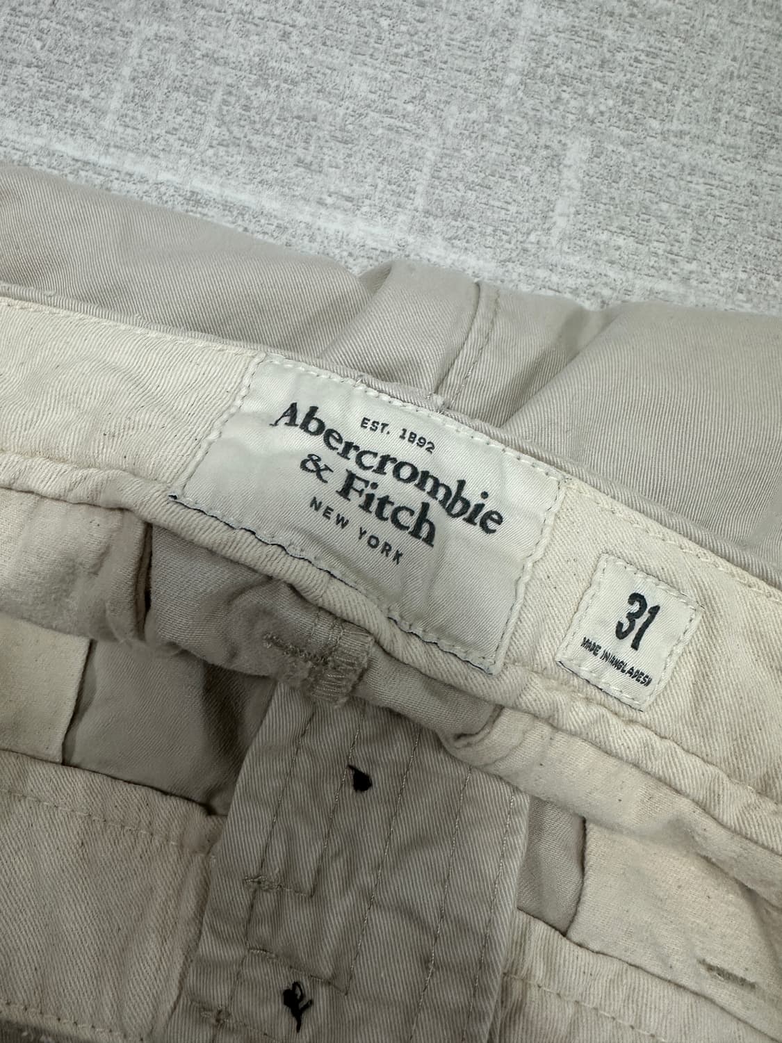 아베크롬비 숏츠 베이지 상품이미지6
