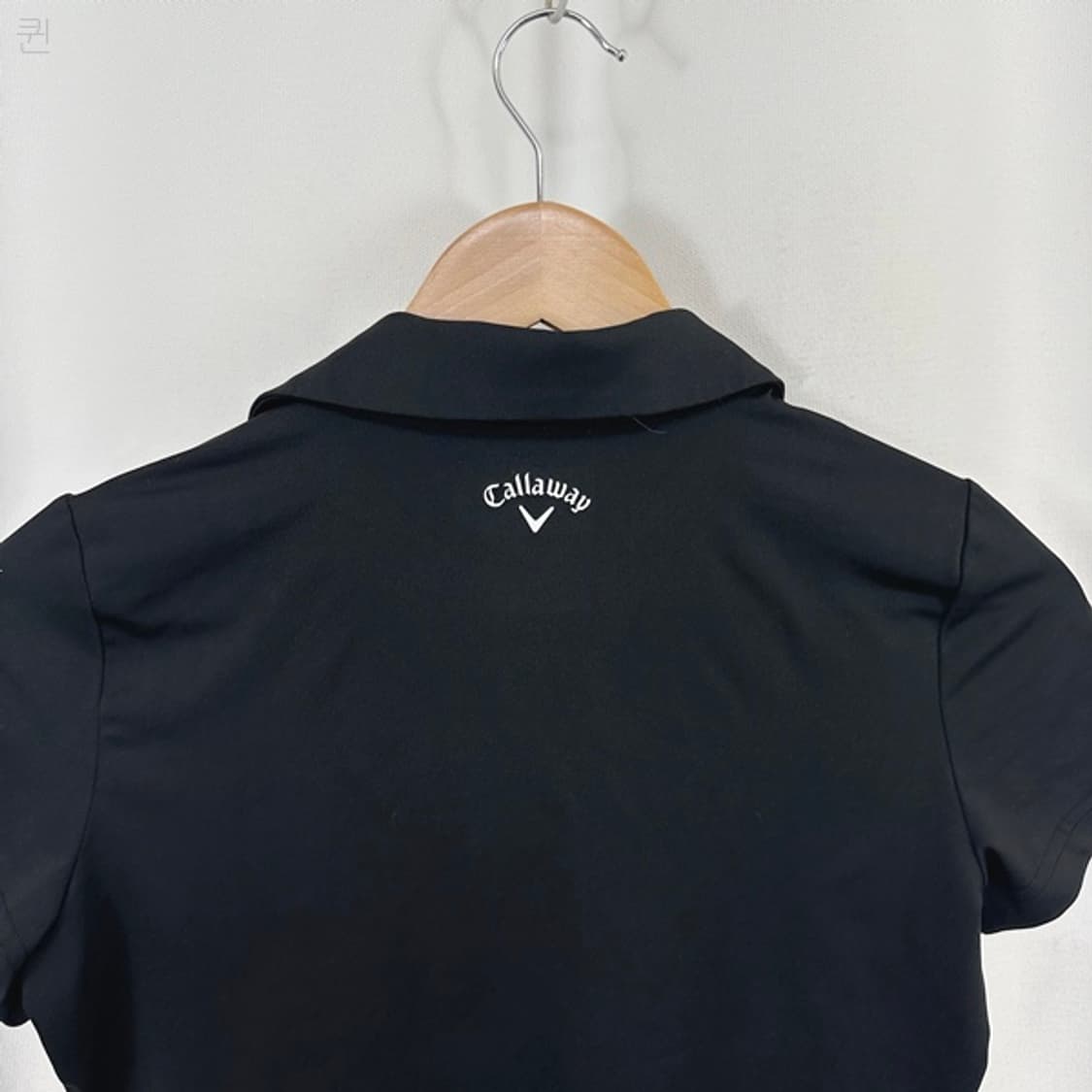 캘러웨이 여자 골프 카라 반팔티 검정 S  상품이미지9