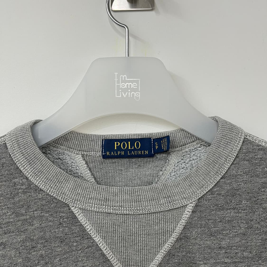 폴로 랄프로렌 엠브로이드 그레이 맨투맨 상품이미지5