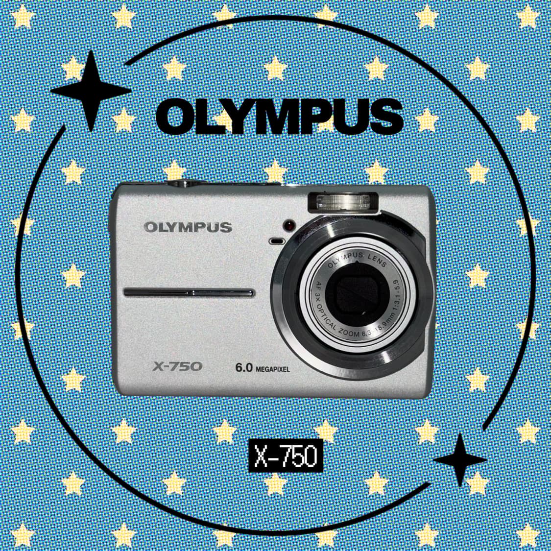 (색감/감성)올림푸스 Olympus  X-750 빈티지 디카 디지털카메라 상품이미지1