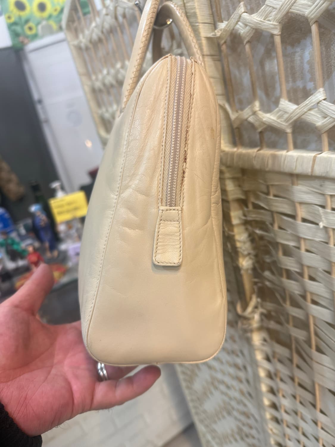 정품 프라다 램스킨 토트백 팝니다 상품이미지3