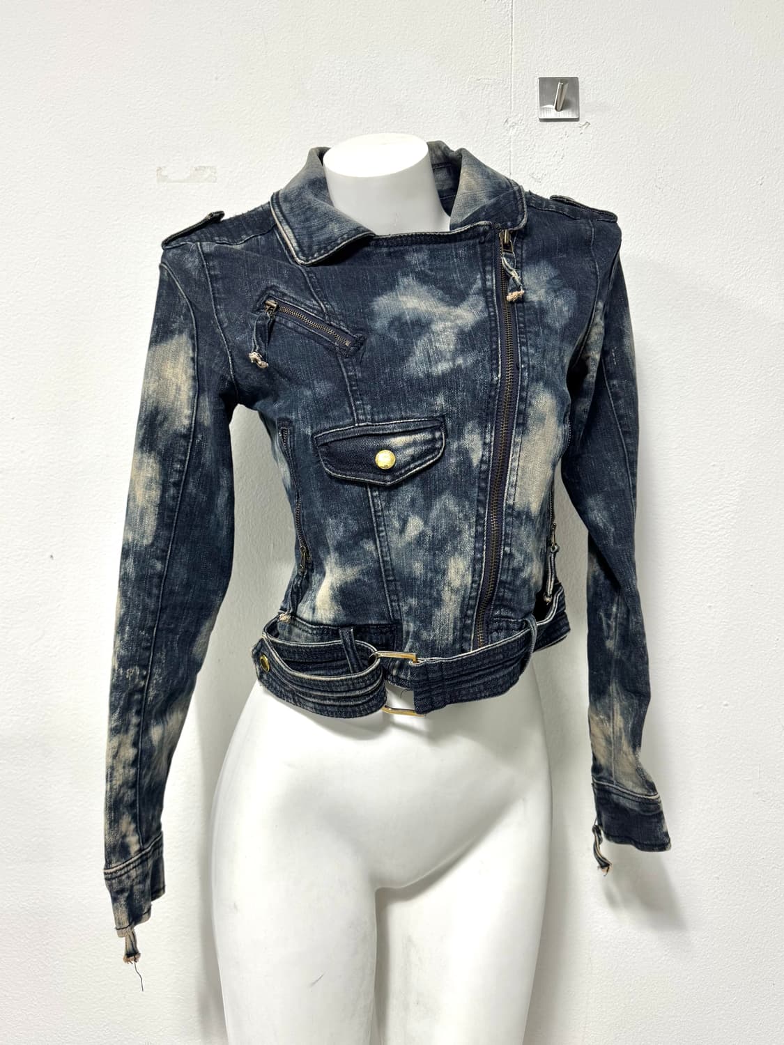 Denim cropped jacket 상품이미지5