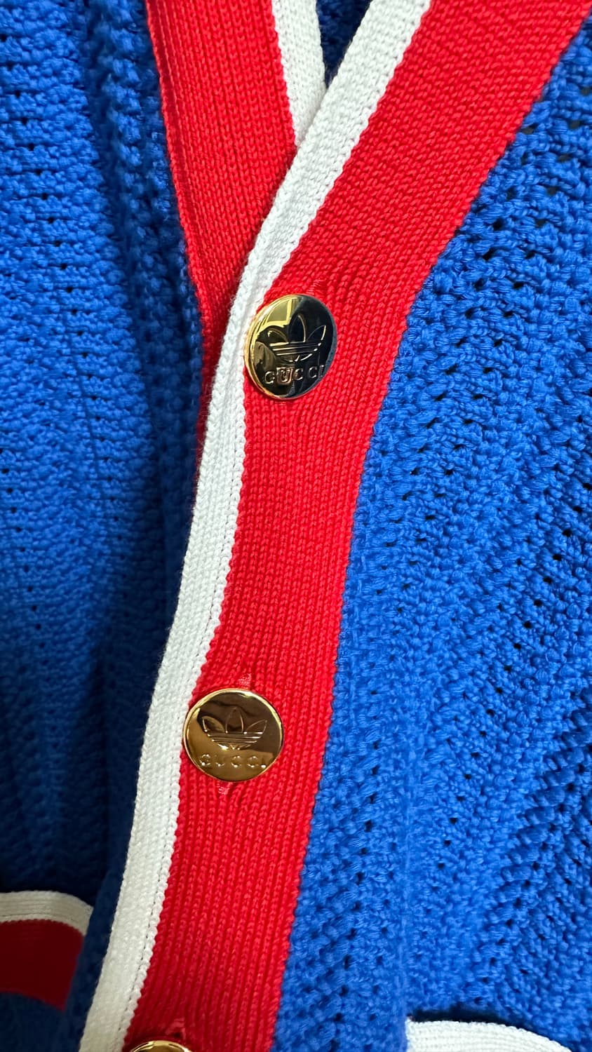 구찌x아디다스 남성 가디건 S사이즈 정품 새상품 상품이미지3