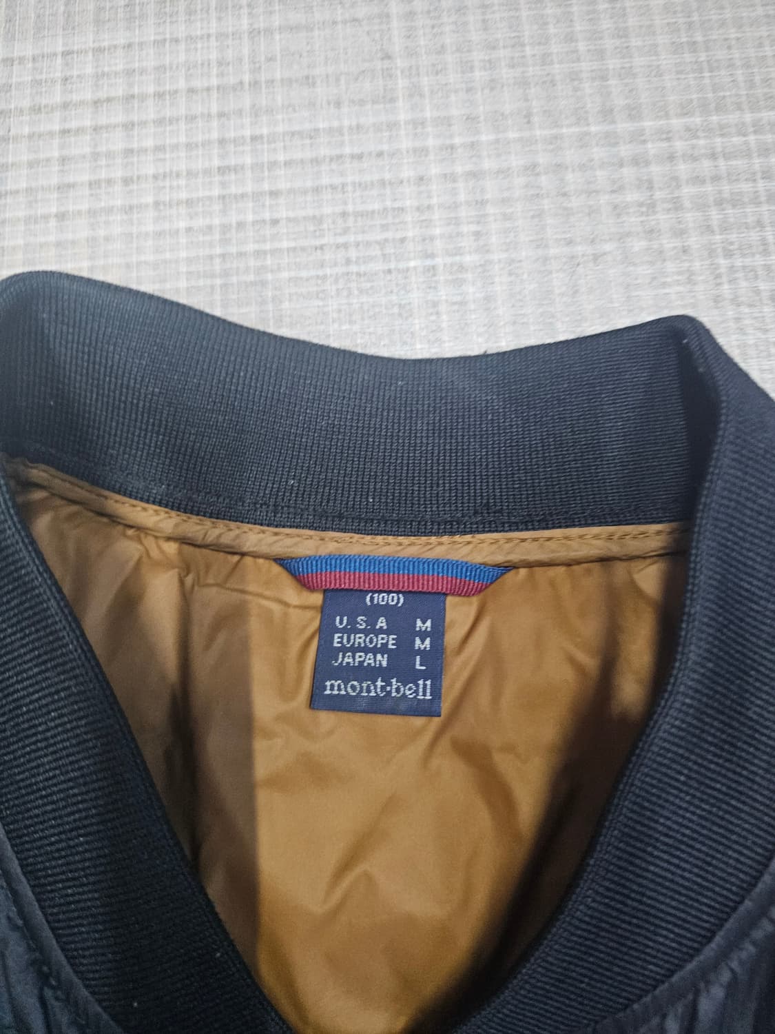 몽벨 구스다운 패딩 쪼끼 상품이미지5