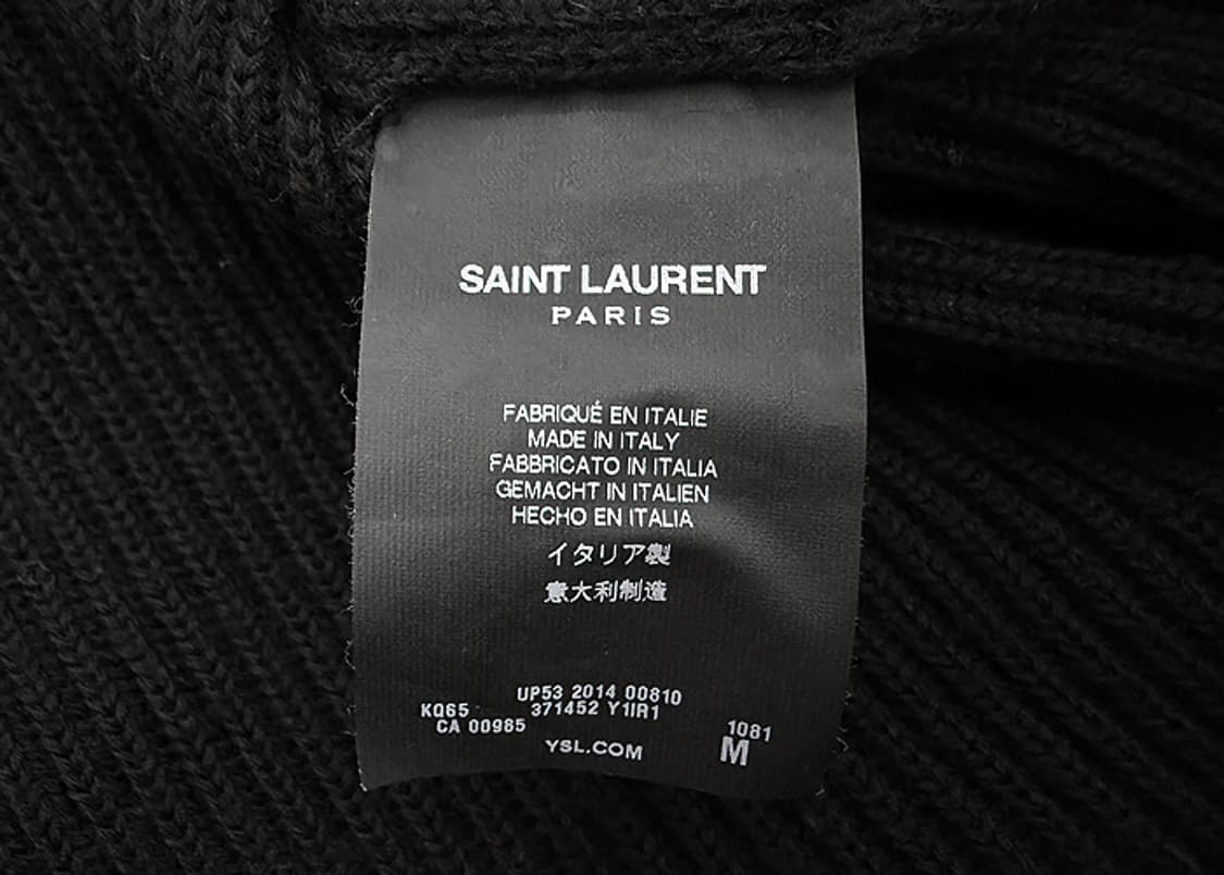 생 로랑 14F/W 스터드 니트 스웨터 상품이미지8