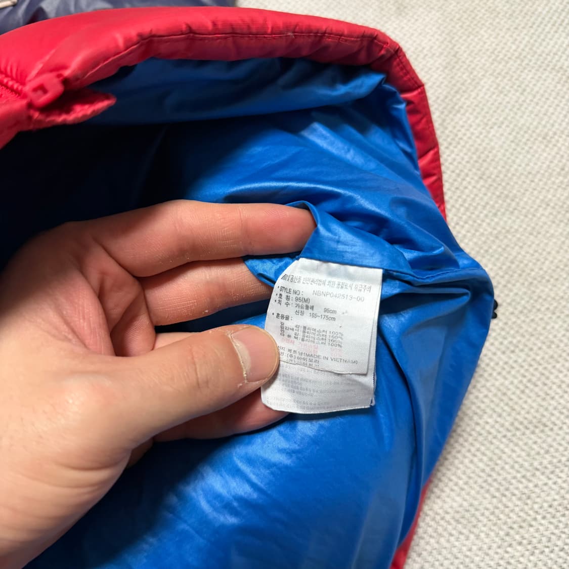 뉴발란스 700+ 구스다운 패딩조끼 상품이미지4