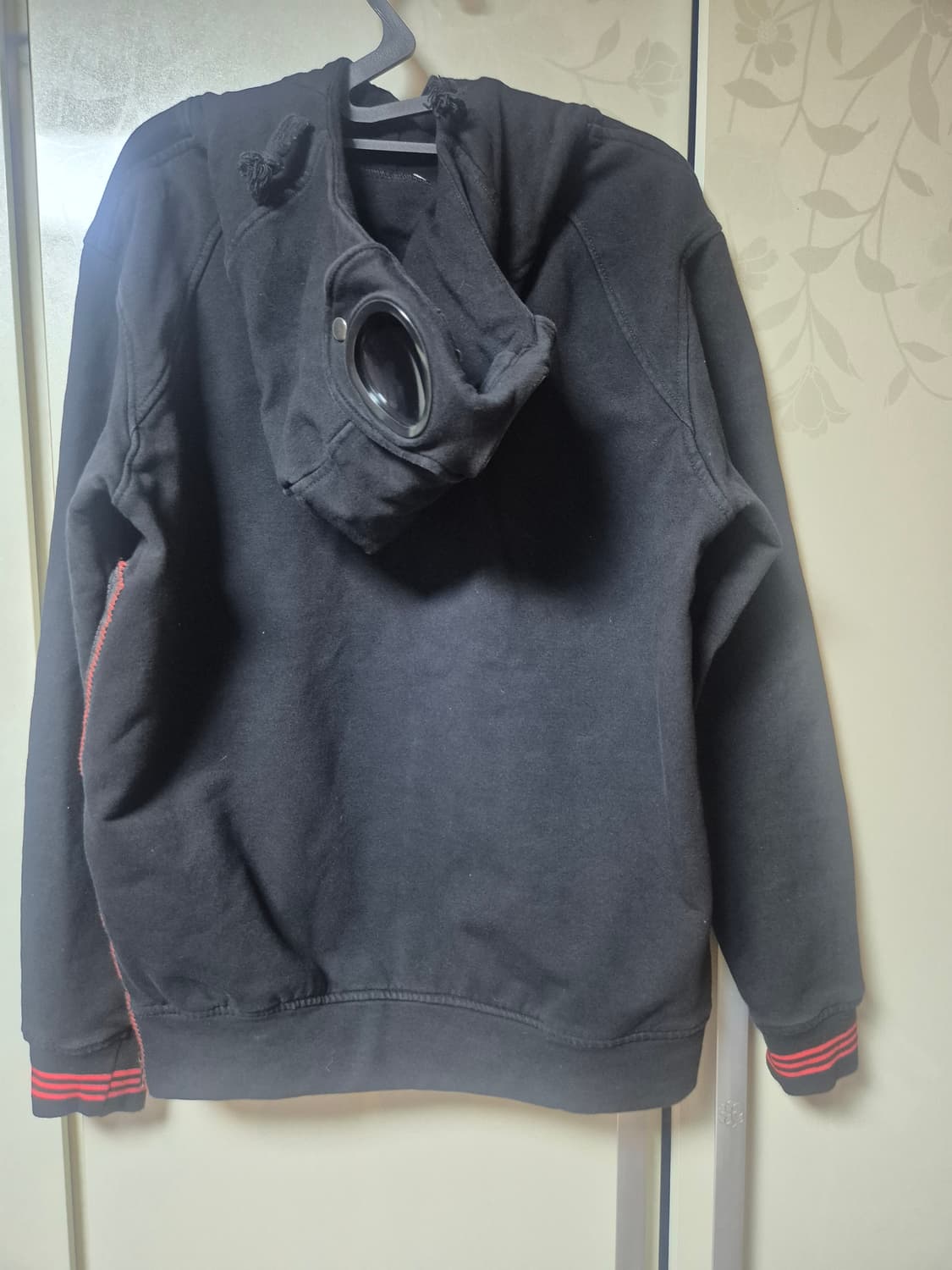 아디다스 CP 컴퍼니 콜라보 후드티 블랙 상품이미지4