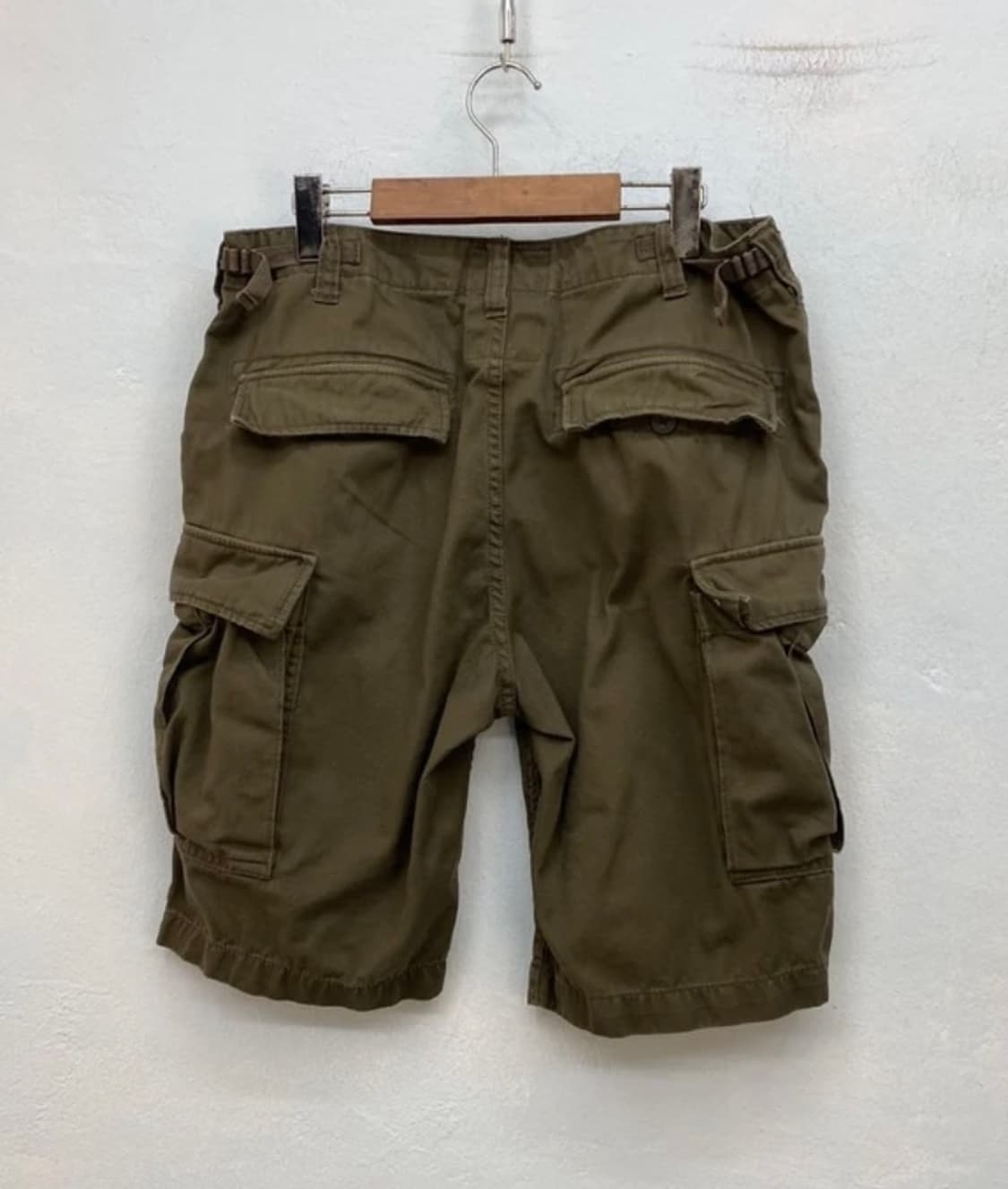 [1580]Avirex khaki cargo bermuda shorts# 상품이미지4