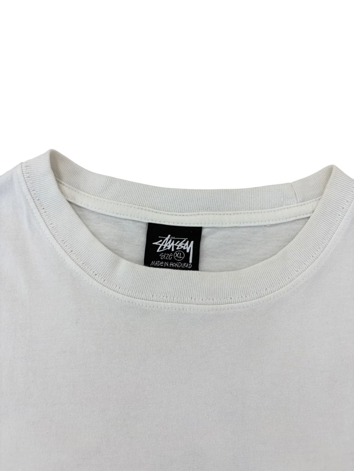 스투시 빅로고 반팔 화이트 (XL) 상품이미지3