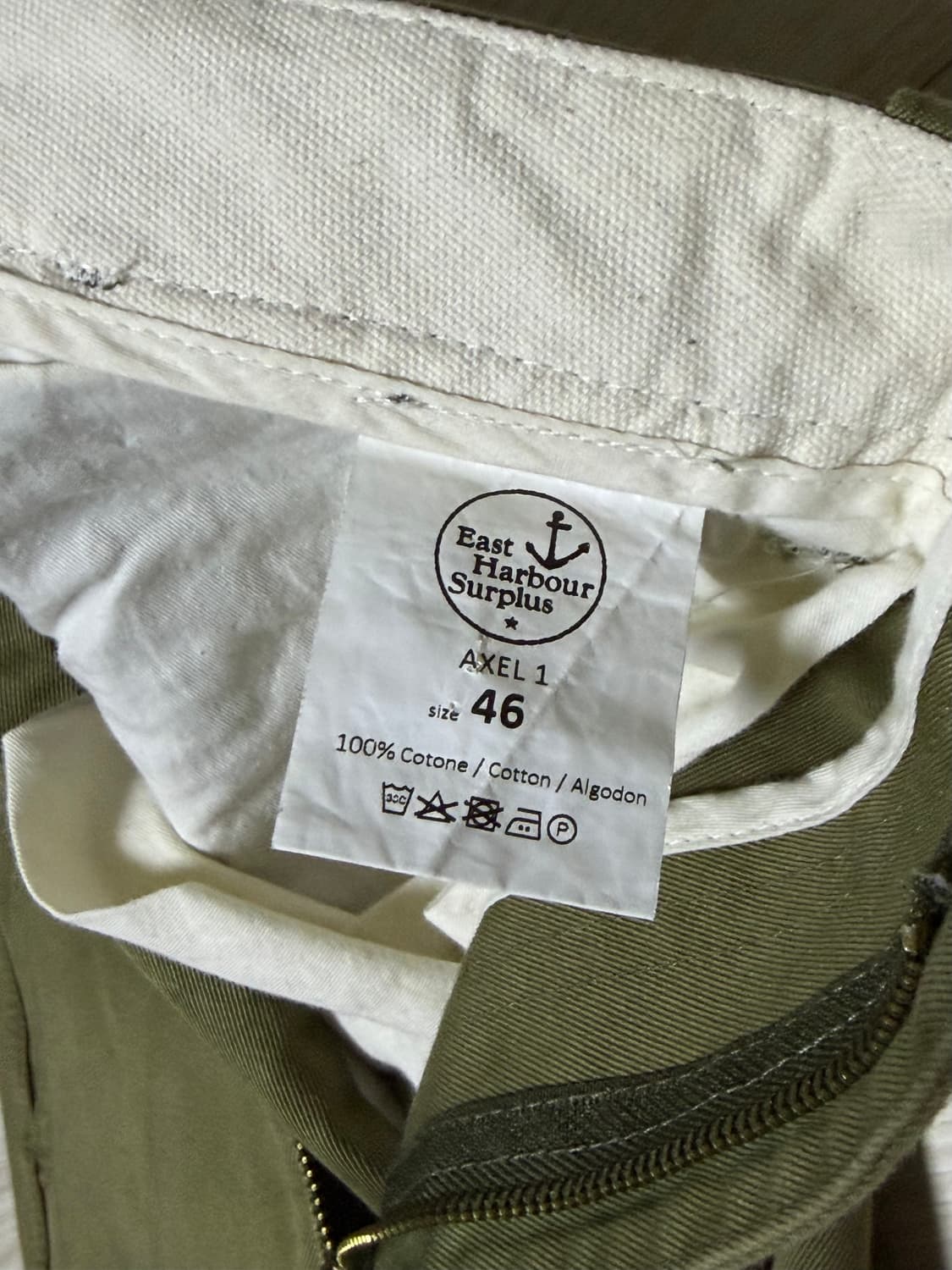 이스트하버서플러스 AXEL 코튼팬츠 46 상품이미지6