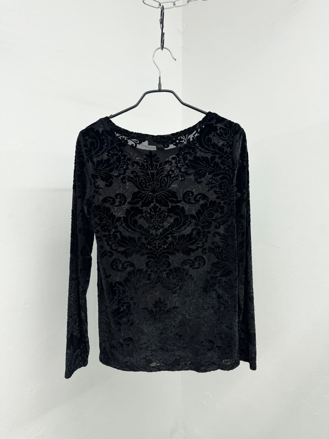 블랙 오리엔탈 페이즐리 탑 상품이미지7