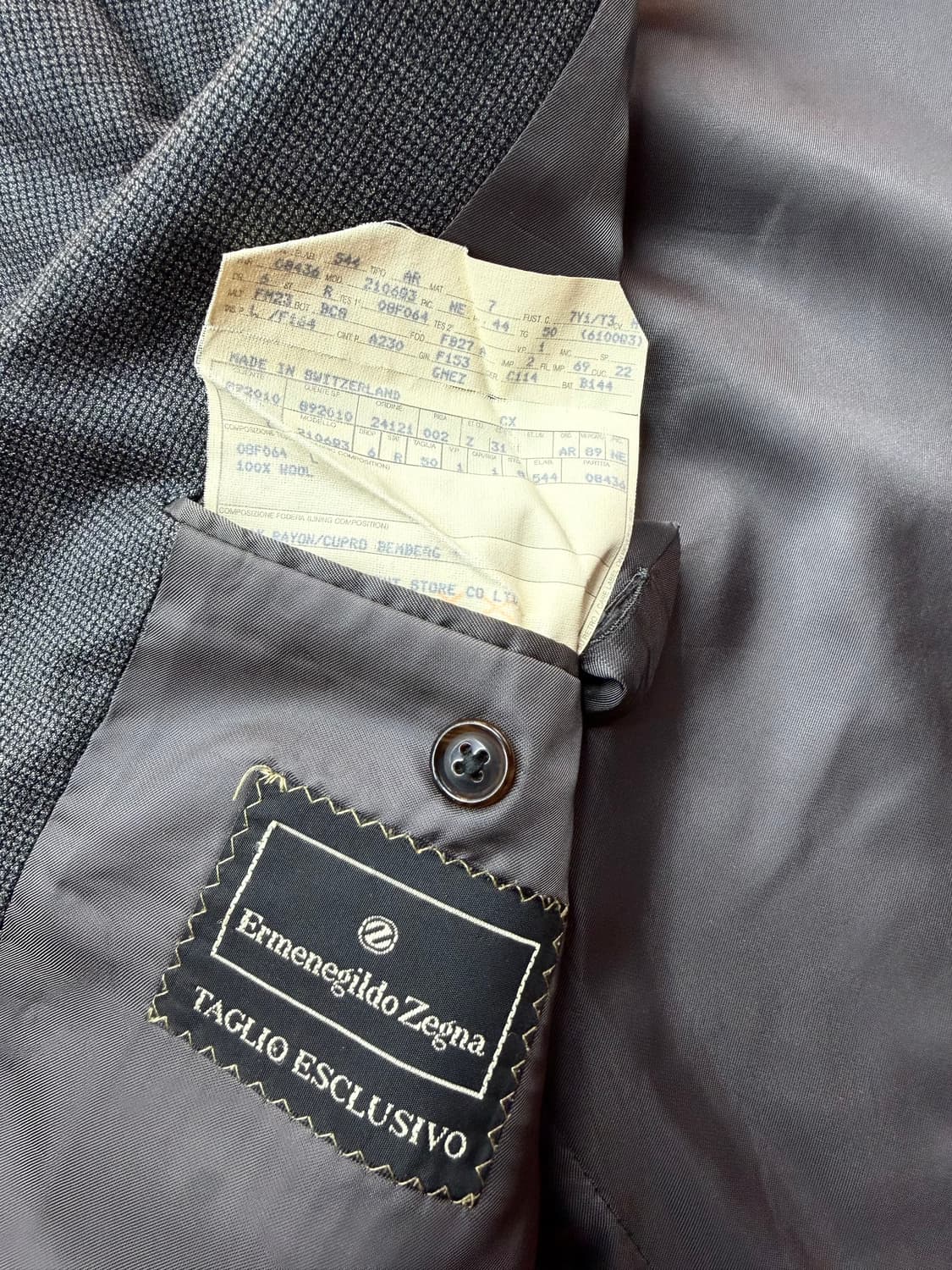 50/ 에르메네질도 제냐 2B 울 블레이저 자켓 상품이미지8