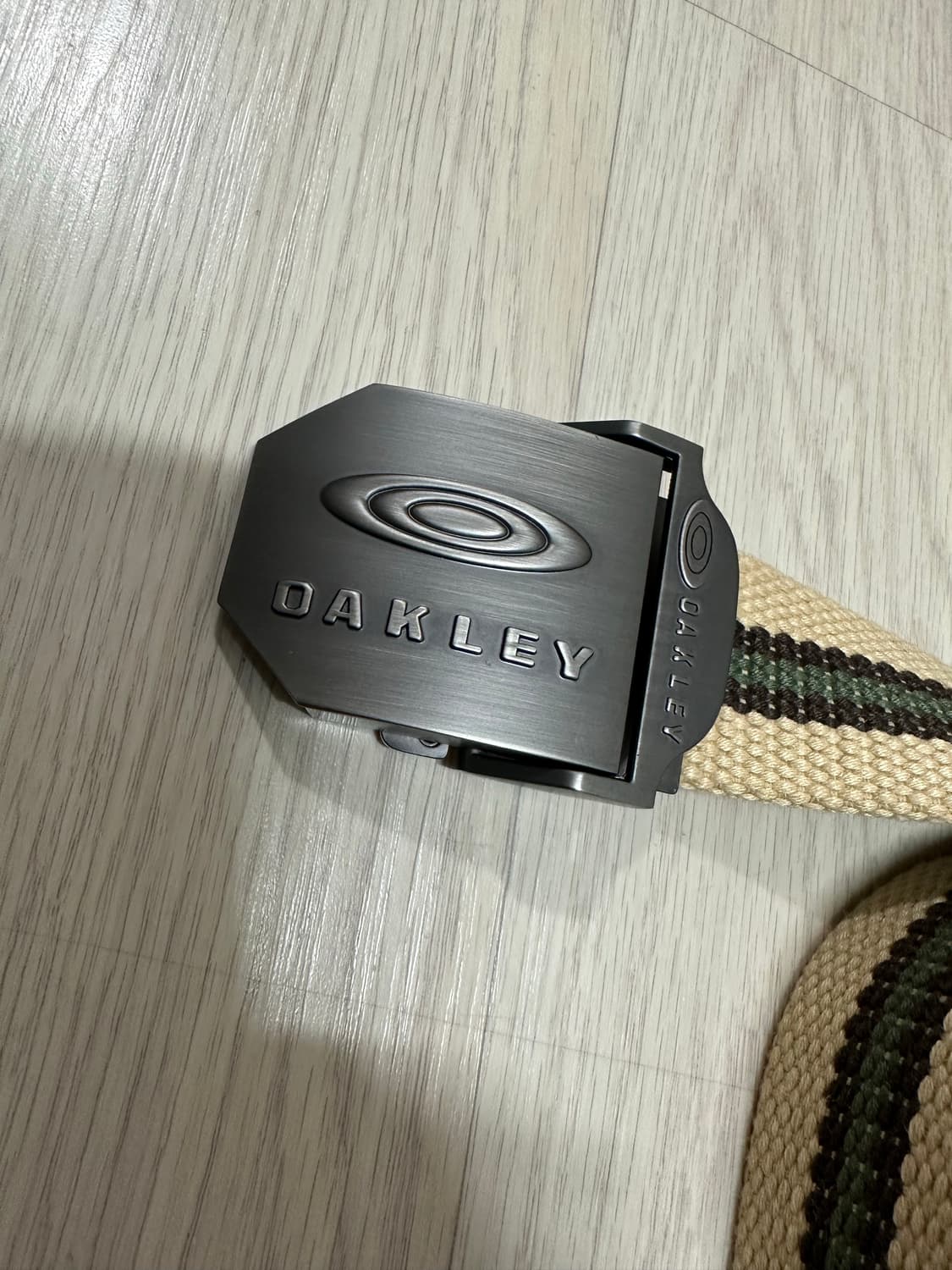 오클리 웨빙 벨트 (베이지, 카키) 상품이미지2