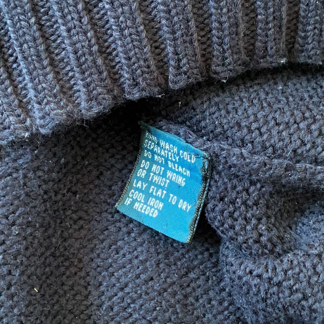 폴로 랄프로렌 네이비 니트  상품이미지5