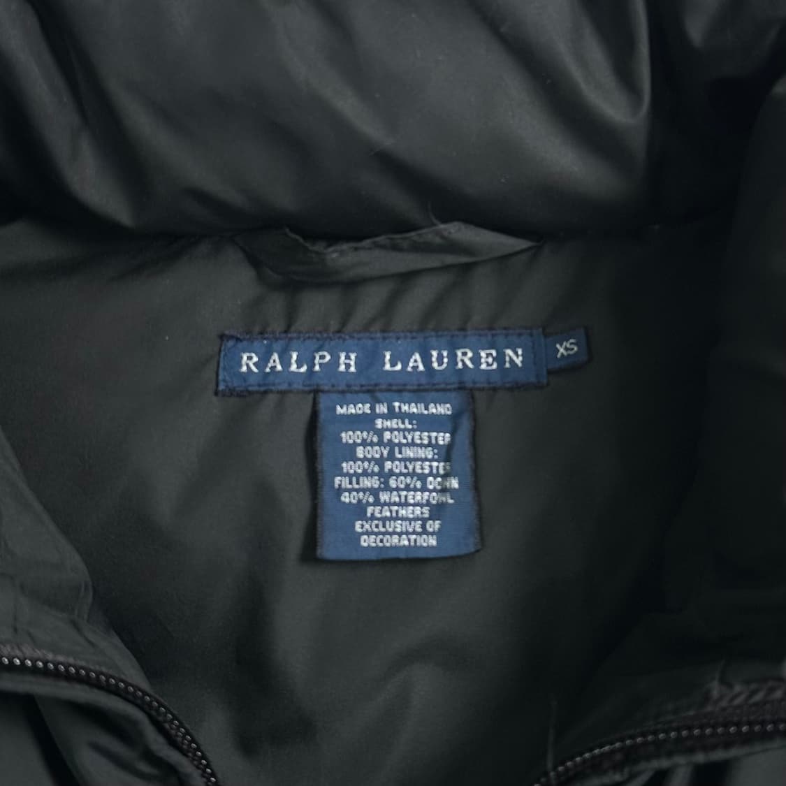 로렌 랄프로렌 블랙 다운 베스트   상품이미지5