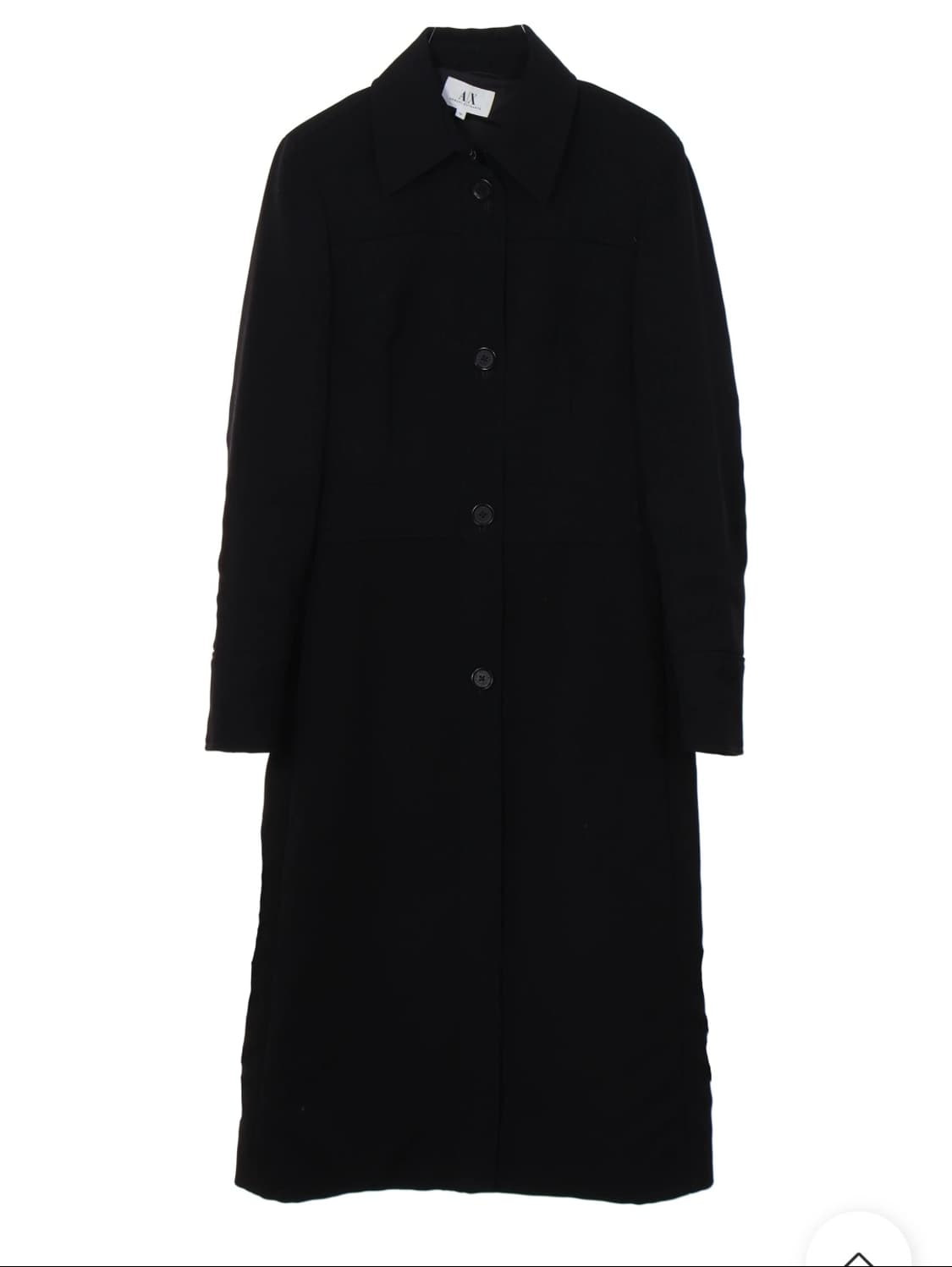 아르마니 익스체인지 코트 블랙 M 상품이미지1