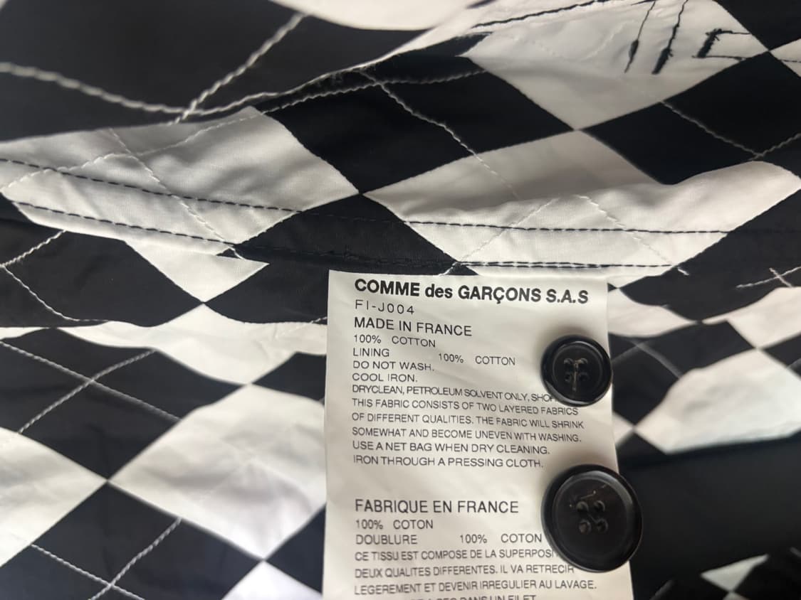 꼼데가르송 셔츠 자켓 블레이저 M 상품이미지9