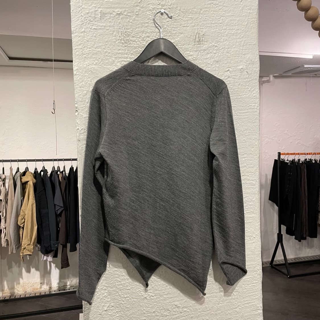 꼼데가르송 비대칭 가디건 상품이미지3