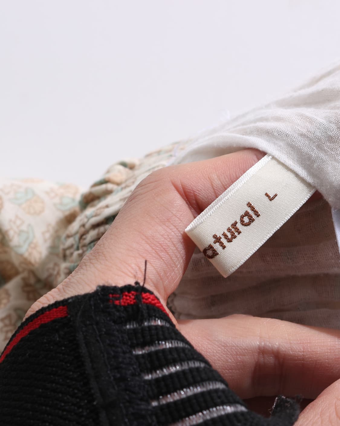 Navy natural 모리걸 치마 상품이미지5