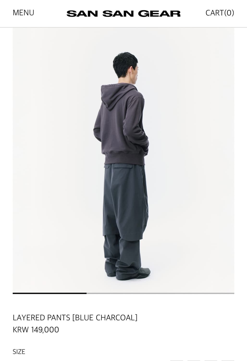 산산기어 레이어드 팬츠 상품이미지2