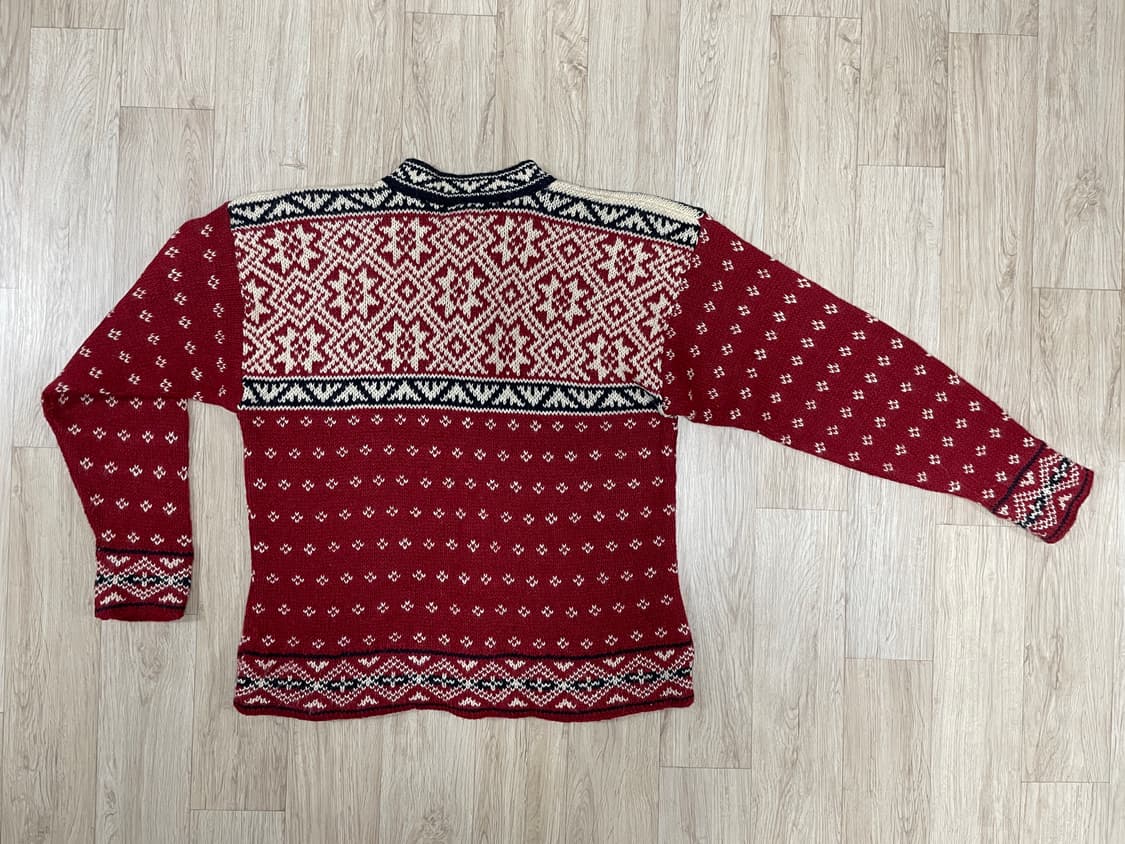 100) 80s 엘엘빈 버드아이 아노락 스웨터(미국제)RRL&LVC&폴로 상품이미지2