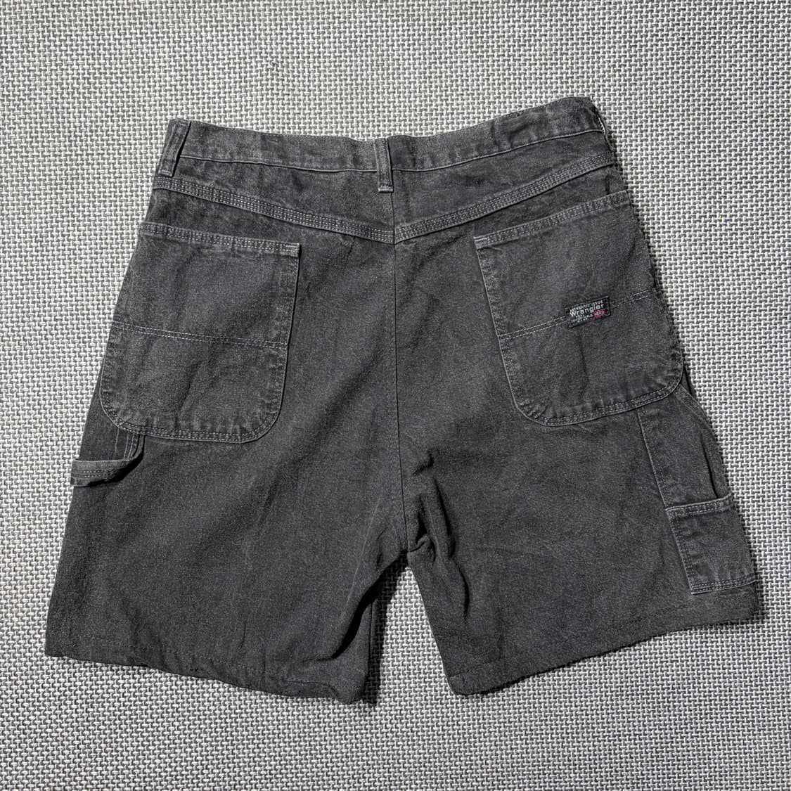 랭글러 블랙 데님 반바지 (33) 상품이미지7
