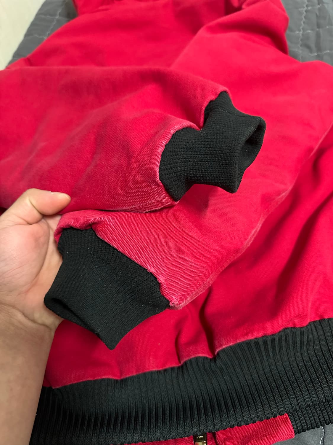 칼하트 액티브 자켓 레드 M 상품이미지9