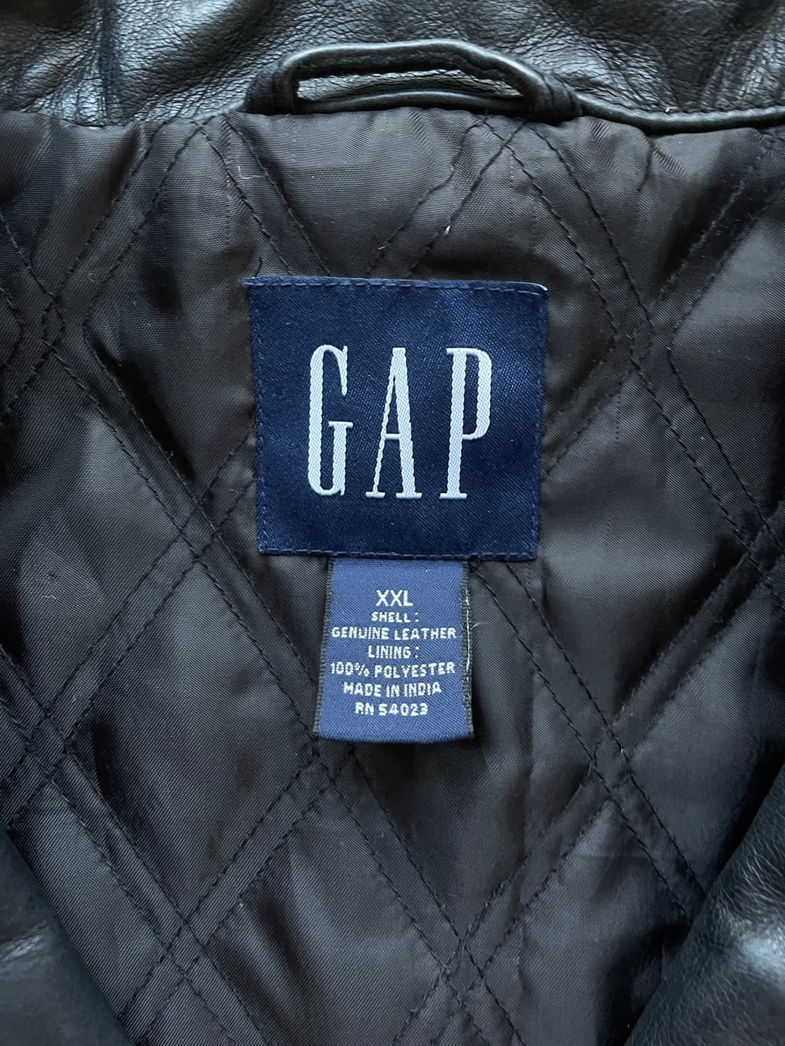 90s 올드갭 레더 카코트 gap carcoat 상품이미지3