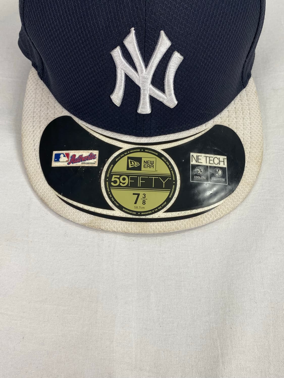 뉴에라 뉴욕양키즈 투톤 어센틱 스냅백 캡 7 3/8 상품이미지5