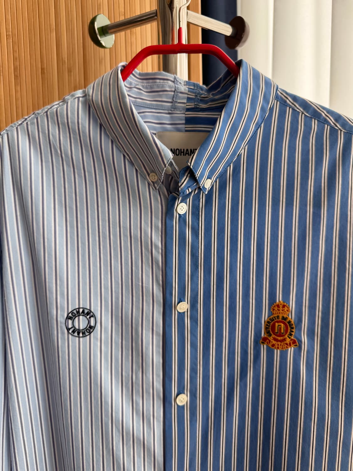 (라지)노앙 NOHANT Mixed Stripe Shirt Stripe 상품이미지7