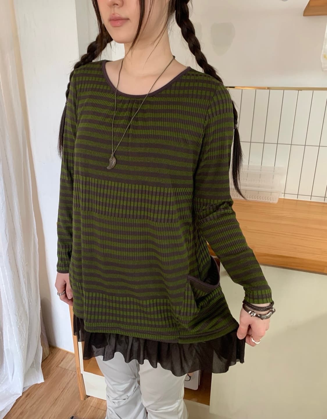 green girl .. dress 상품이미지3