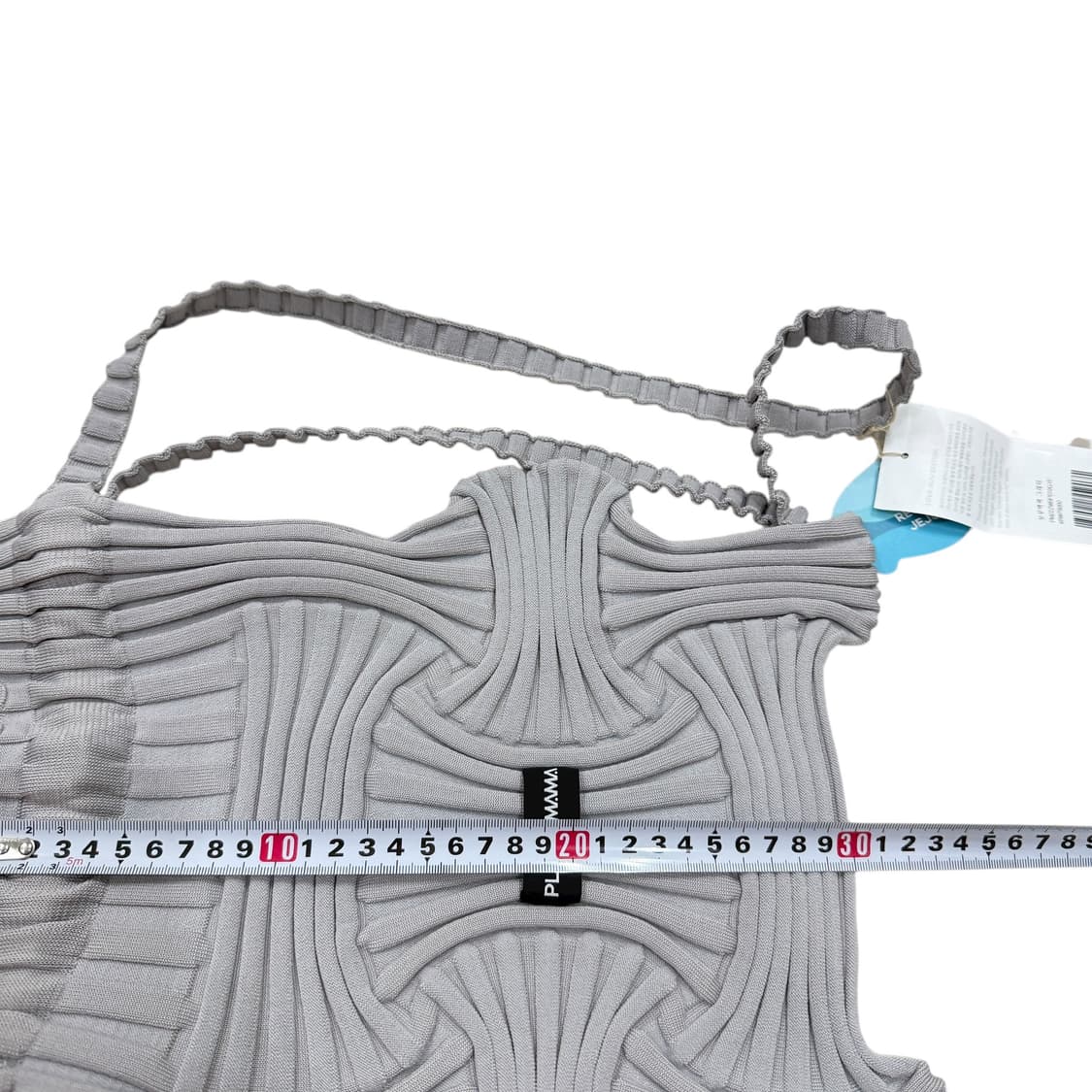 플리츠마마 보우백팩 가방 그레이 상품이미지4