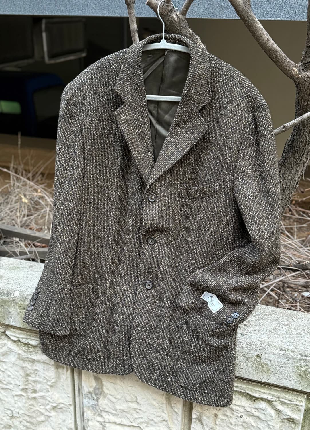 🇮🇹00s 꼬르넬리아니 알파카 테일러드 블레이저 상품이미지1