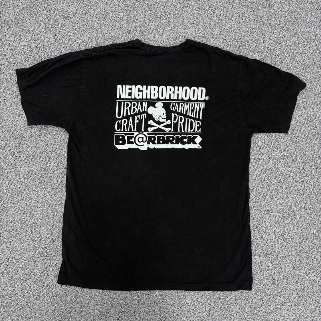 XL 네이버후드 남성 스컬 반팔 티셔츠 0406J 상품이미지3