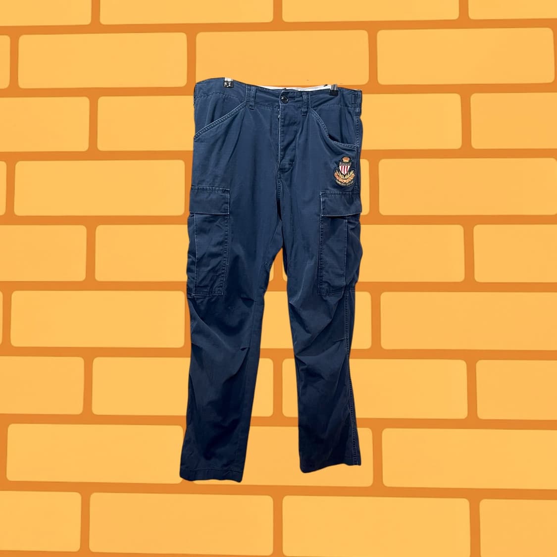 00s 폴로 진스 컴퍼니 버튼 플라이 카고 팬츠 (33) 상품이미지2