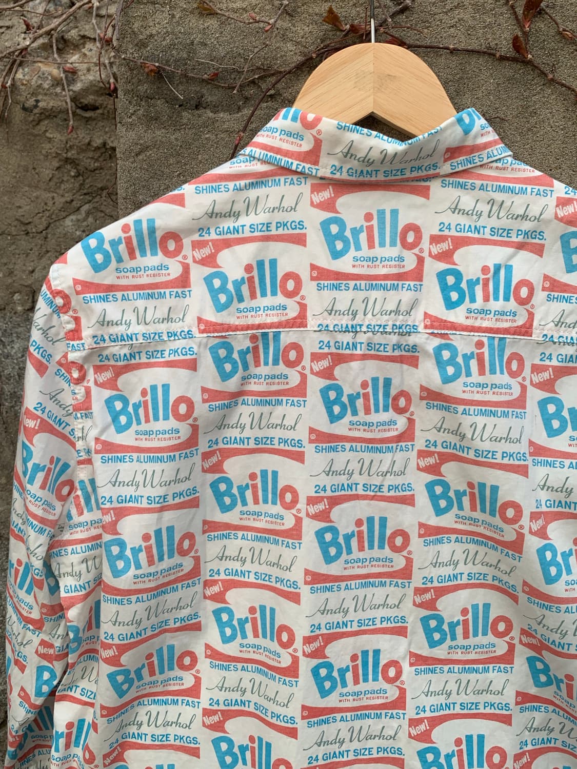 히스테릭 글래머 x 앤디워홀 브릴로 셔츠 상품이미지5