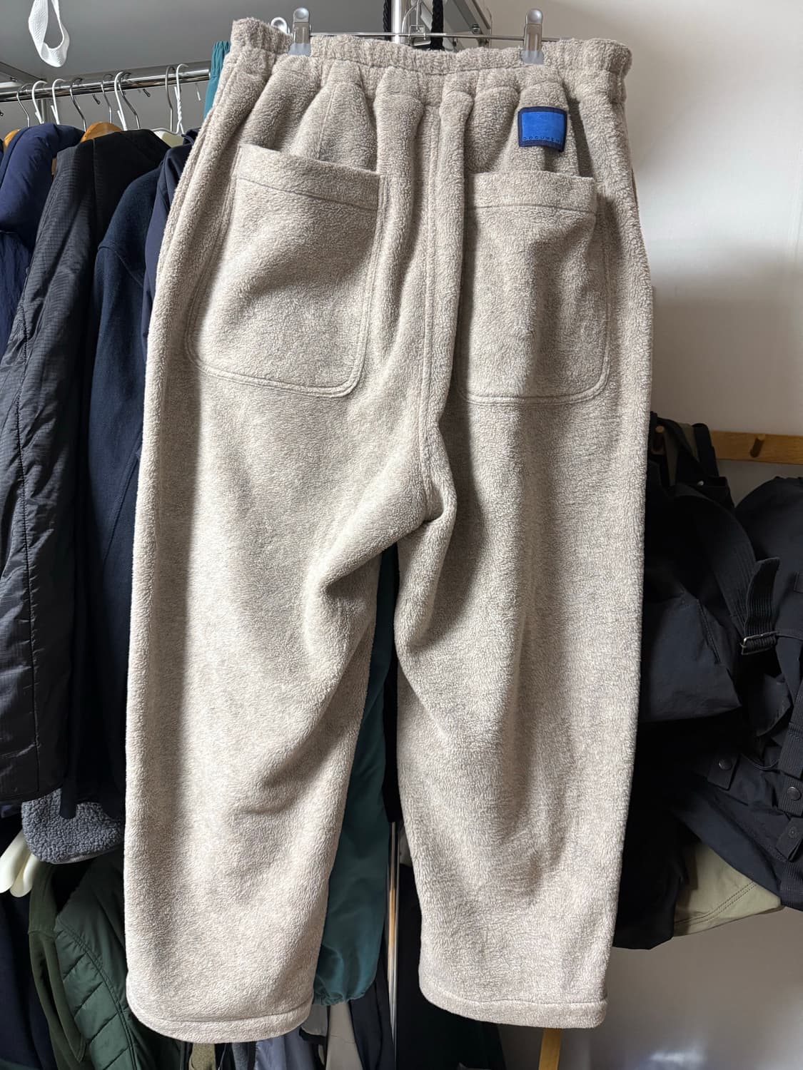 도큐먼트 플리스 팬츠 M 상품이미지2