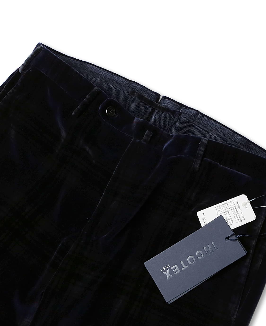 인코텍스 [Incotex] 슬로웨어 코튼 벨루어 타탄 체크 수트 셋업 상품이미지9