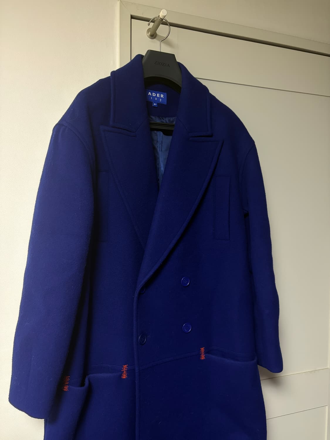 아더에러 더블코트 블루 상품이미지4