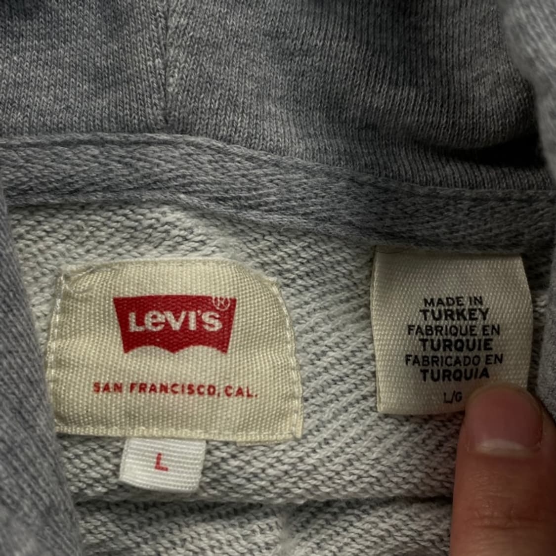 100 리바이스 후드티 상품이미지3