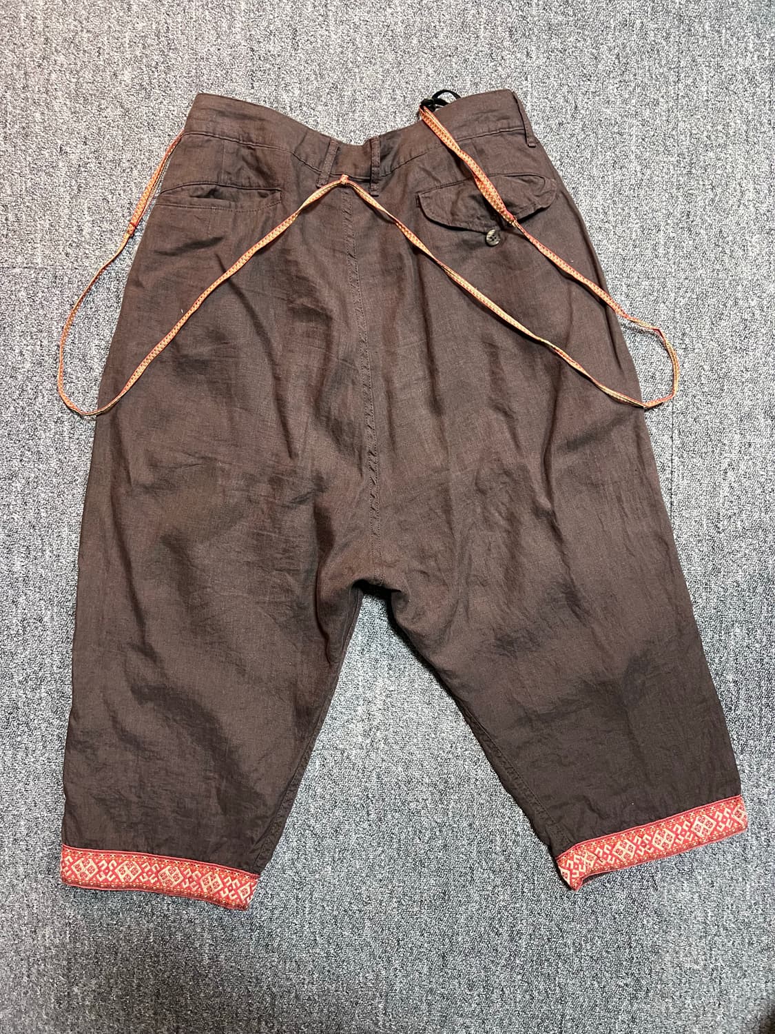 Kapital suspenders linen pants 상품이미지3