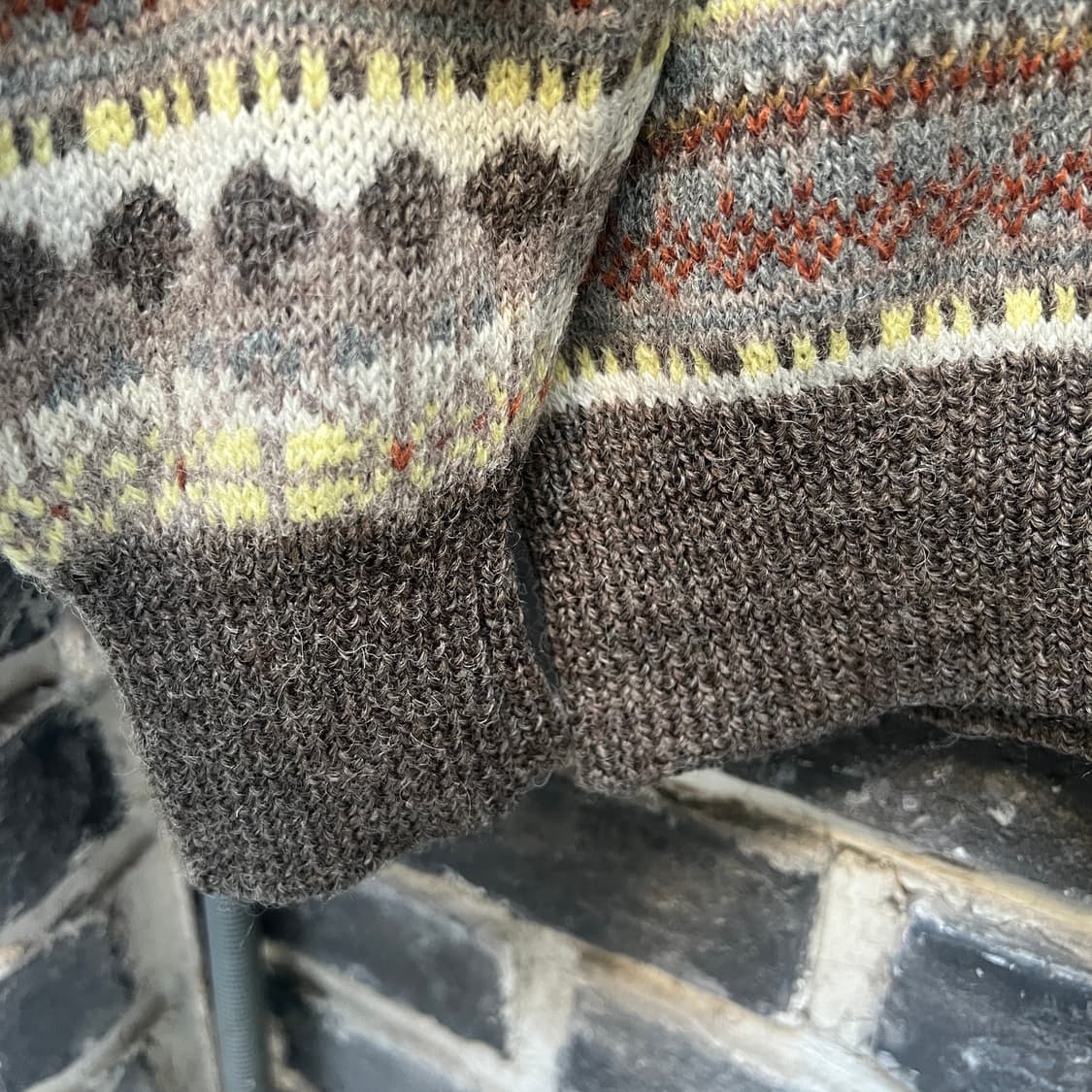 gim 브리티시 울 페어아일 니트 상품이미지4