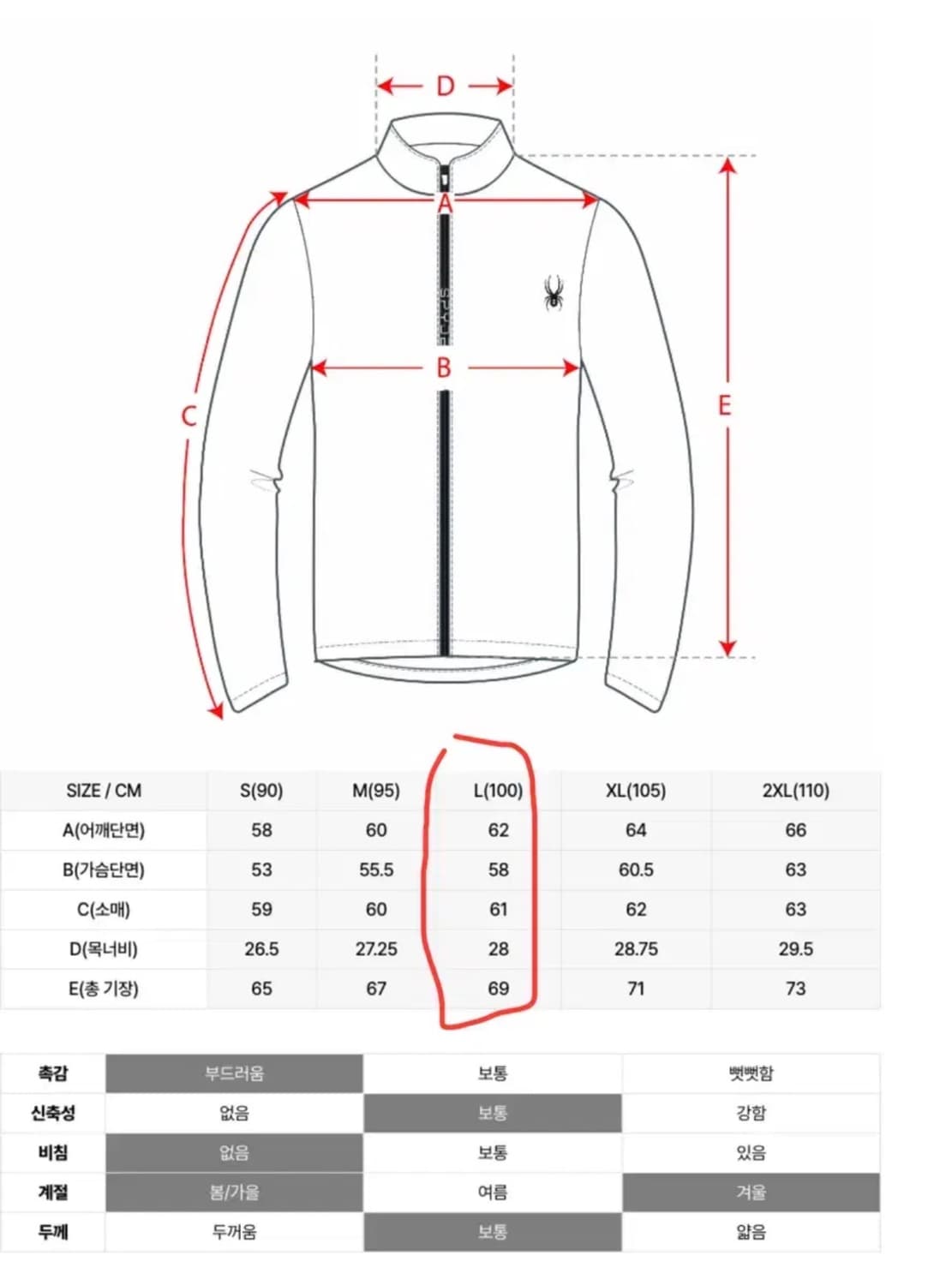 [새제품] 스파이더 젠 콜렉션 맨즈 모달 스웻 세트 - 차콜 상품이미지6