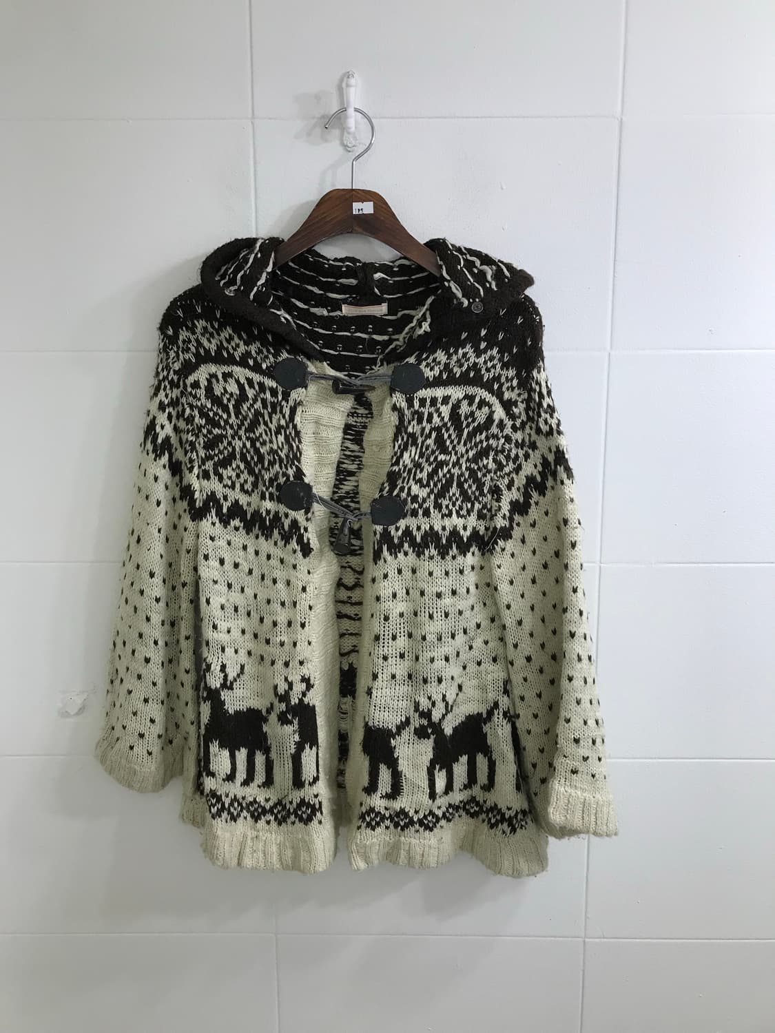 브라운 모카무스 노르딕 모리걸 뽀글이 반바지 코디세트 상품이미지5