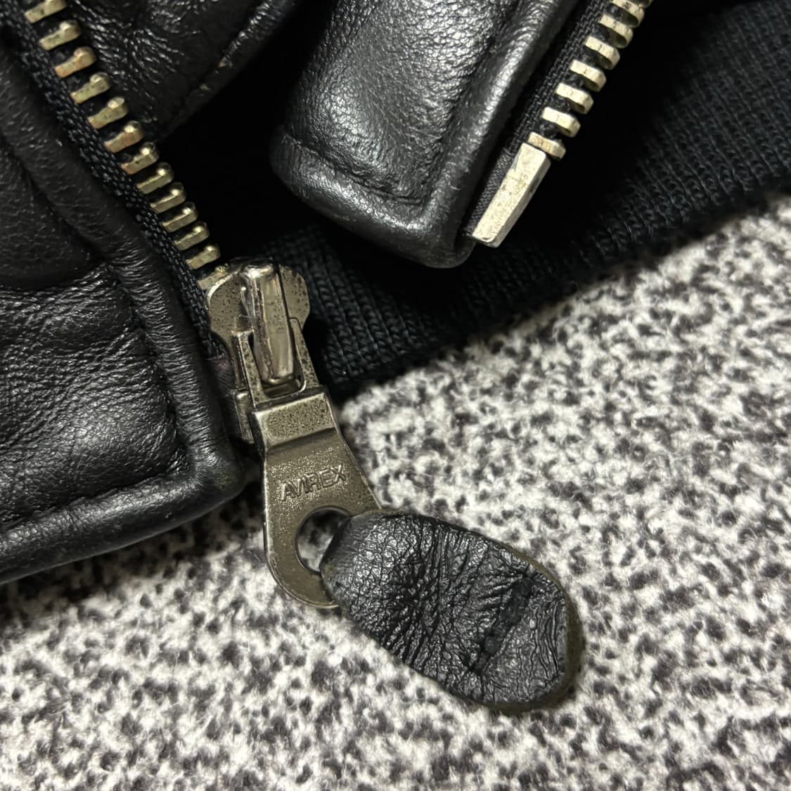 90s 빈티지 아비렉스 아이콘 바시티 자켓 상품이미지4