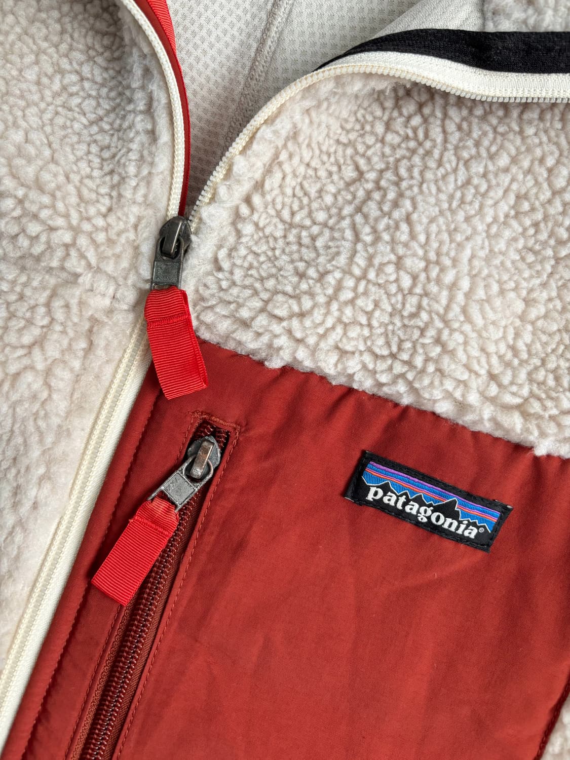 Patagonia 파타고니아 아이보리 레트로 X 플리스 자켓 상품이미지4