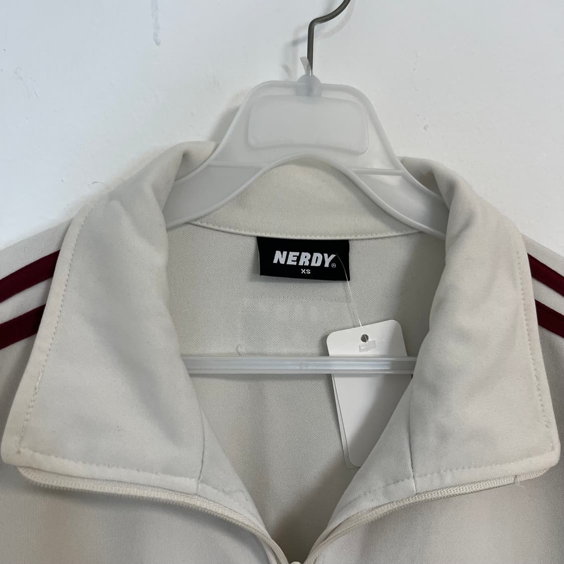 NERDY white red jersey 상품이미지6