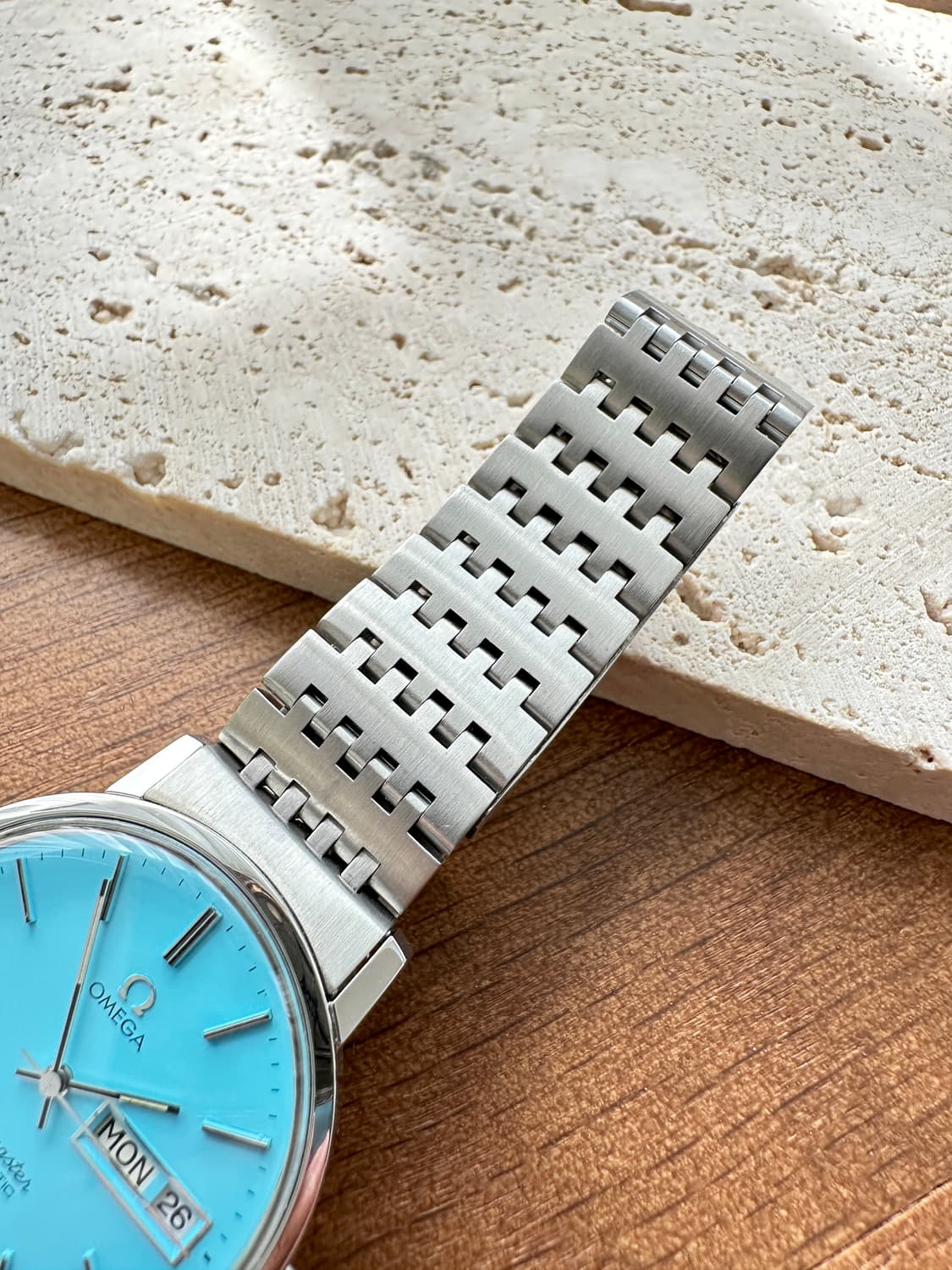 정품 오메가 씨마스터 뻐뻐시 터키블루 오토매틱 시계 상품이미지8